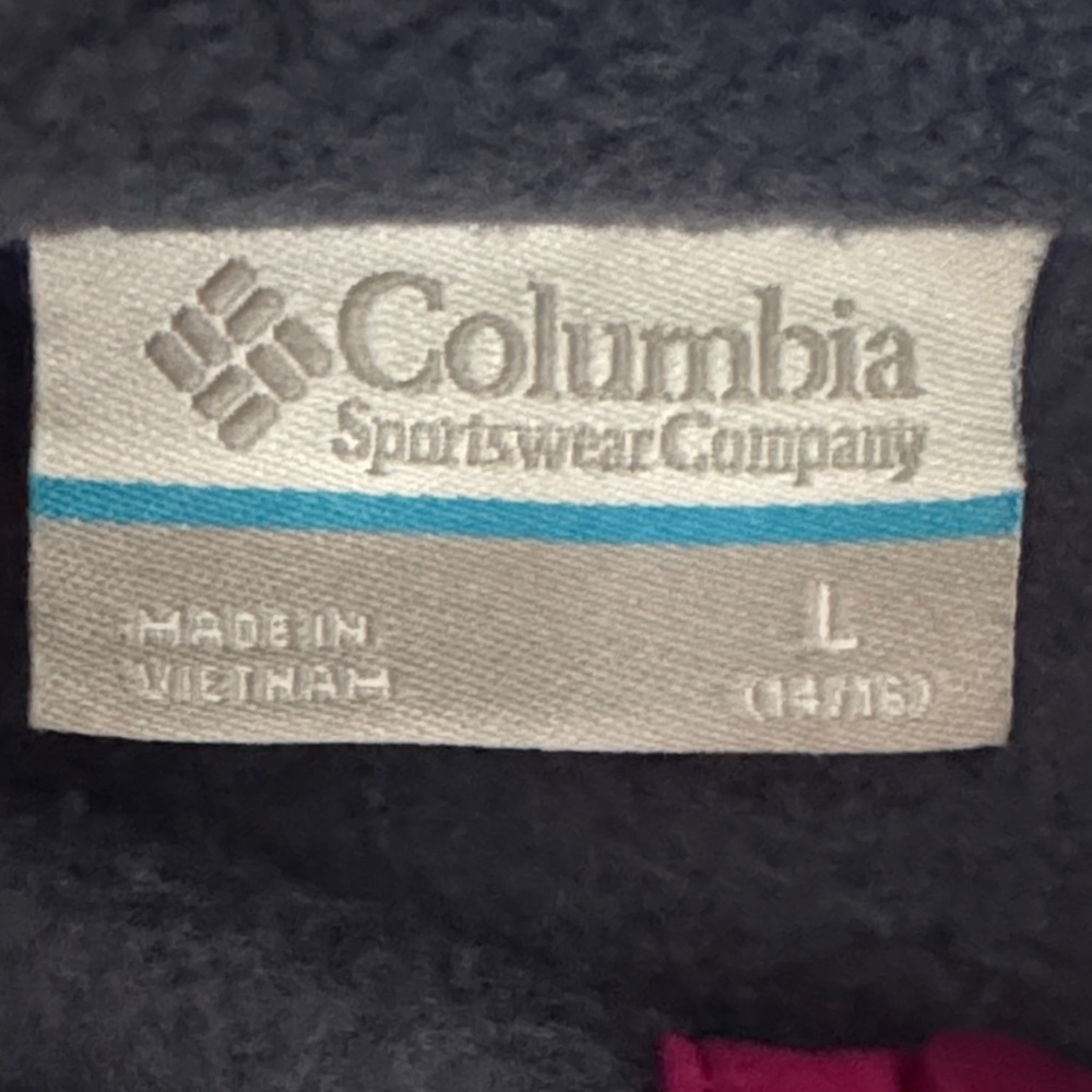 Columbia Girls Fleece ColorBlock Jacket - Picture 4 of 7